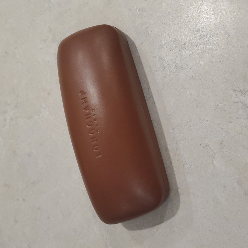 Longchamp Rich Brown Glasses Sunglasses Eyewear Case